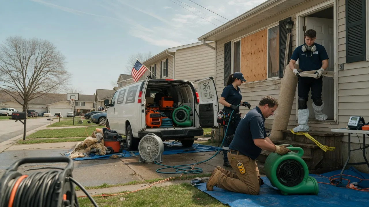 Water Damage Restoration in Humbird, WI near me